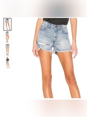 One Teaspoon Bandits Distressed Denim Shorts – NWT – Size 30
